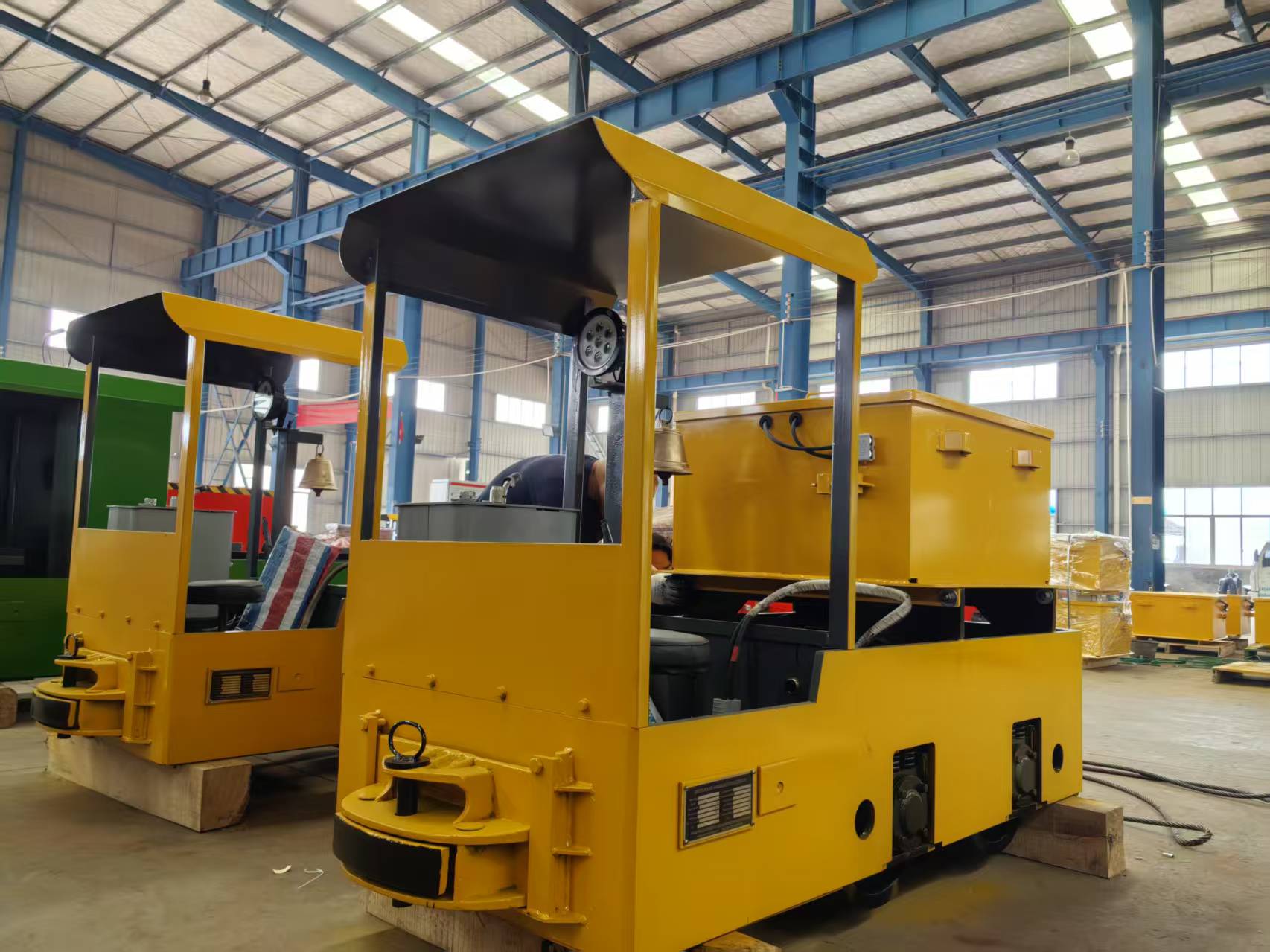 2.5ton Battery Accumulator Locomotives Ready For Assembly